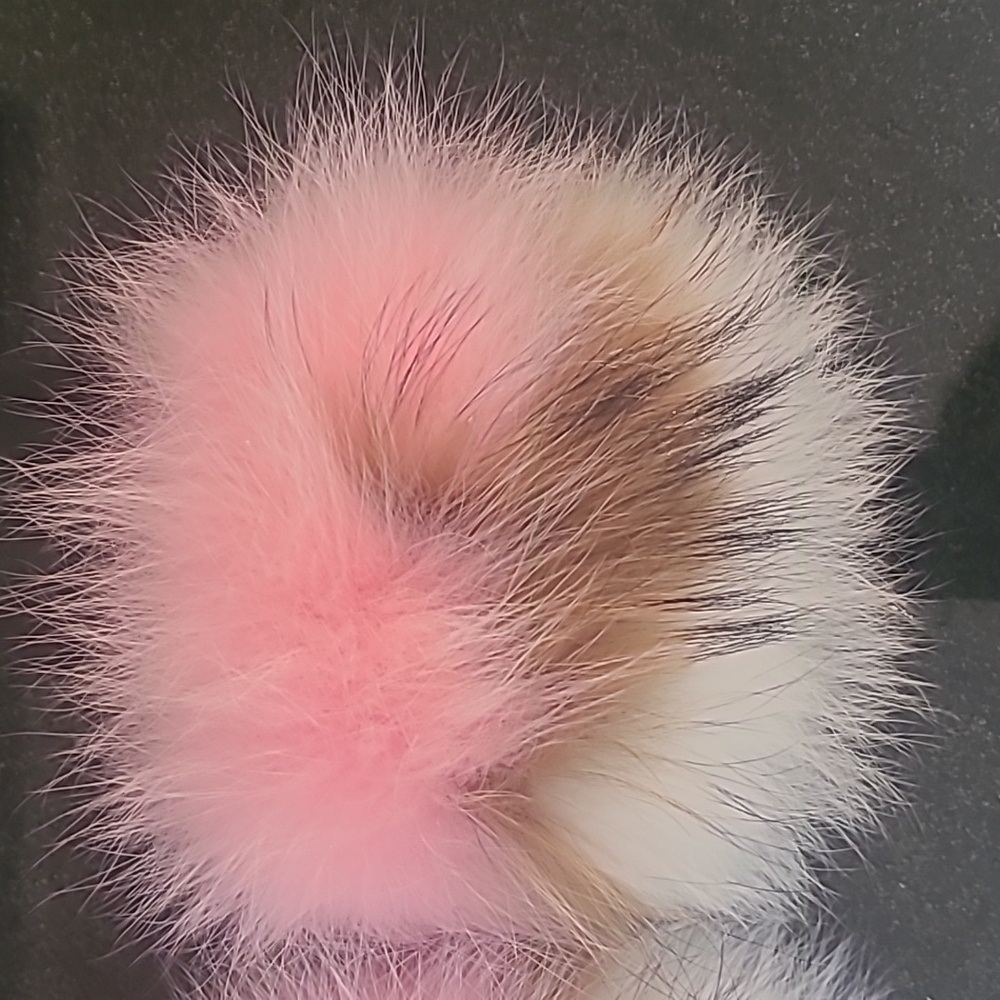 Fox Fur Slides Size 12 - image 2